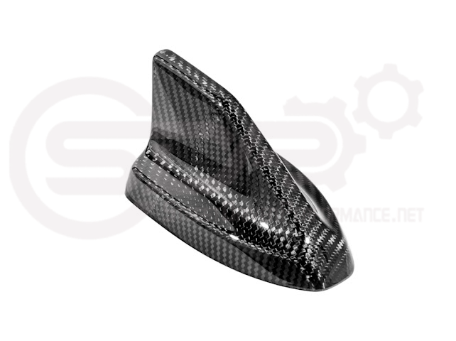 2024-Up Ford Mustang S650 | Carbon Fiber Tape-On Roof Shark Fin Antenna Cover