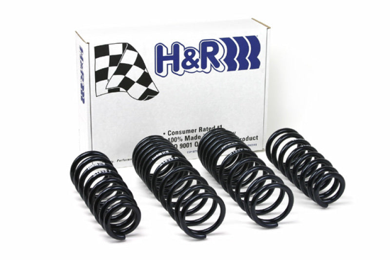 H&R sport lowering springs for 2003-2007 Honda Accord 2-door 6-cylinder, showcasing the spring coils and branding.