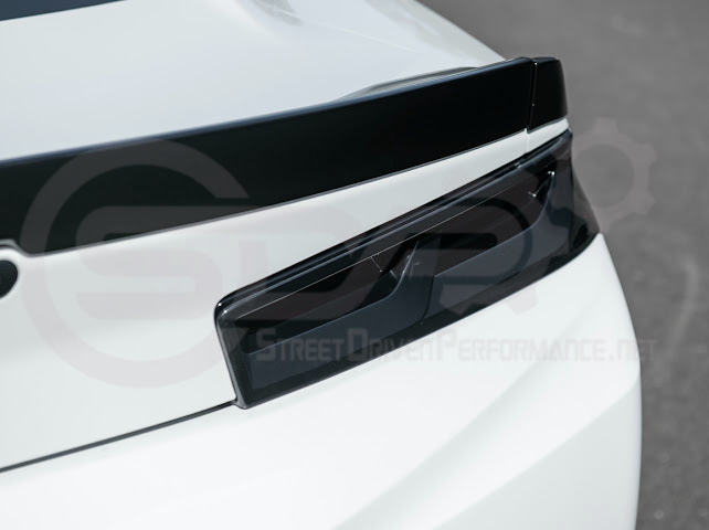 2016-2018 CHEVROLET CAMARO | SMOKE TINTED REAR TAIL LIGHT TRIM BEZEL COVER PAIR
