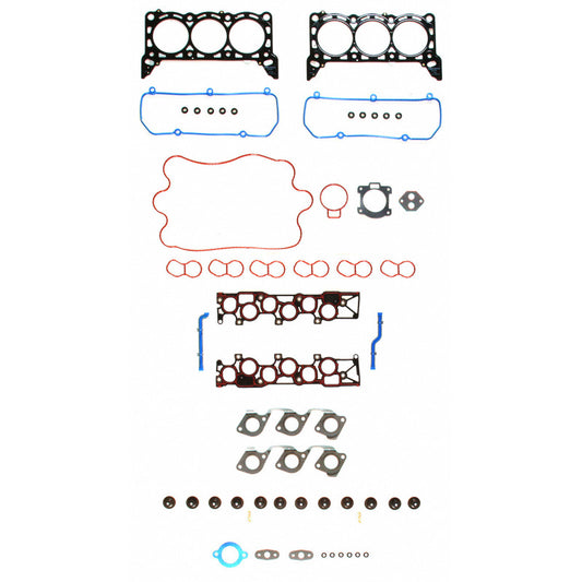 Fel-Pro Ford F-150 HS 9250 PT-5 PermaTorque engine cylinder head gasket set showing multiple gaskets and sealing components.