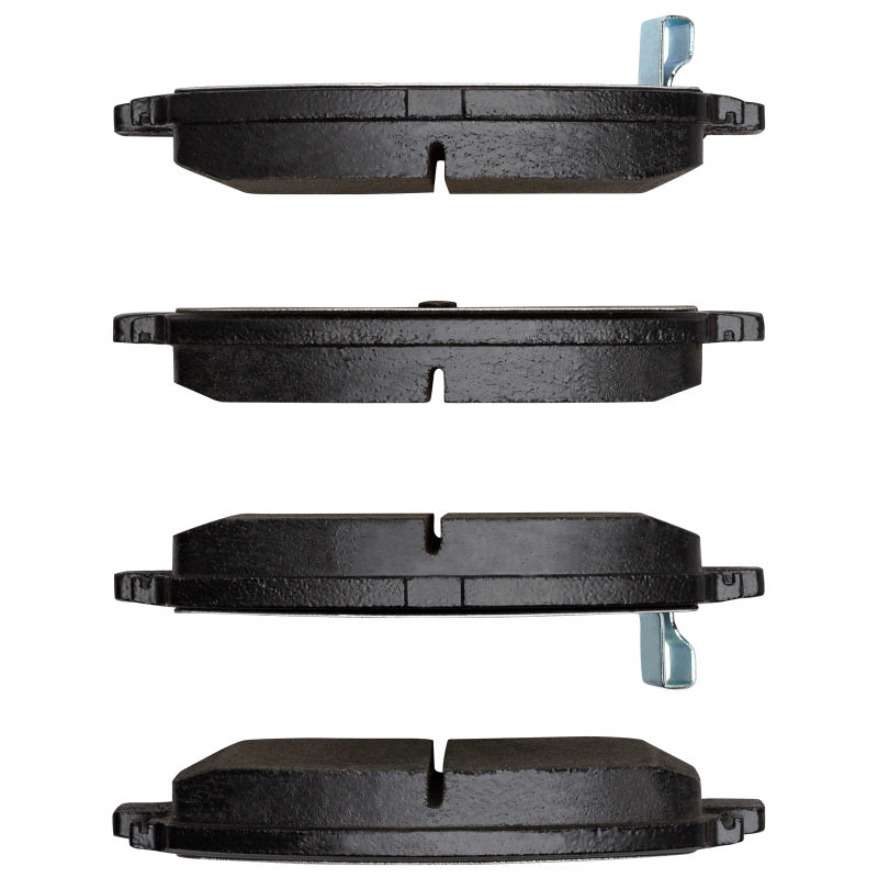 R1 Concepts ceramic brake pads for Chevrolet Bolt EUV 2016-2023 front OE brake pads, showing the brake pad set with mounting hardware.