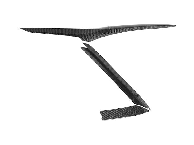 2023+ CHEVROLET CORVETTE C8 Z06/ E-RAY | CARBON FIBER SIDE FENDER VENT DOOR HANDLE TRIM PAIR
