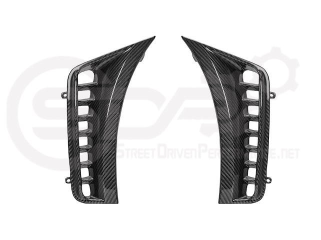 2025-Up Toyota GR Corolla | CARBON FIBER Bumper Side Air Inlet Vent Garnish Trim Pair