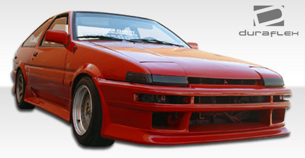 1984-1987 Toyota Corolla Duraflex V-Speed Front Bumper Cover - 1 Piece