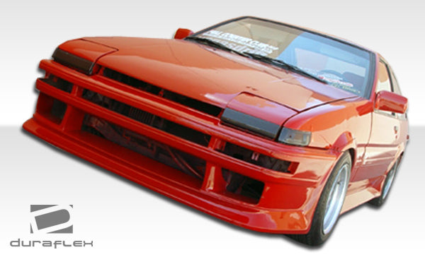 1984-1987 Toyota Corolla 2DR / HB Duraflex V-Speed Side Skirts Rocker Panels - 2 Piece