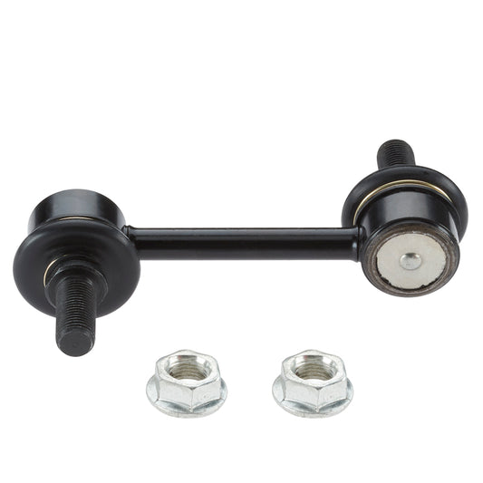 Moog Acura RL front stabilizer bar link kit, sway bar endlinks, showing metal components and attachment points.