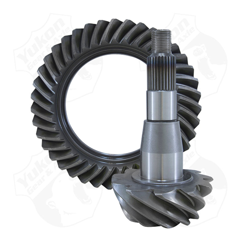 Yukon Gear high performance gear set for Chrysler 9.25-inch differential with 4.11 ratio, includes final drive gears.