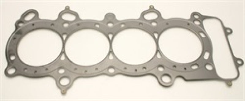 Cometic Honda F20C S2000 89mm MLS head gasket for 2.0L engines, showing a close-up of the gasket's surface and sealing edges.