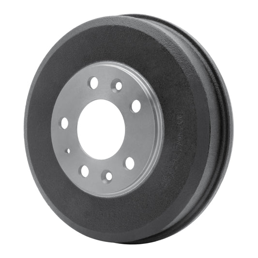 DFC Mazda MPV rear brake drum, true balanced drum for reliable braking performance, shown on vehicle wheel assembly.