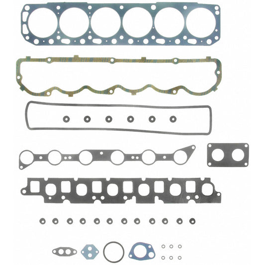 Fel-Pro Ford F-150 PermaTorque engine cylinder head gasket set, showing the gasket components in detailed view.