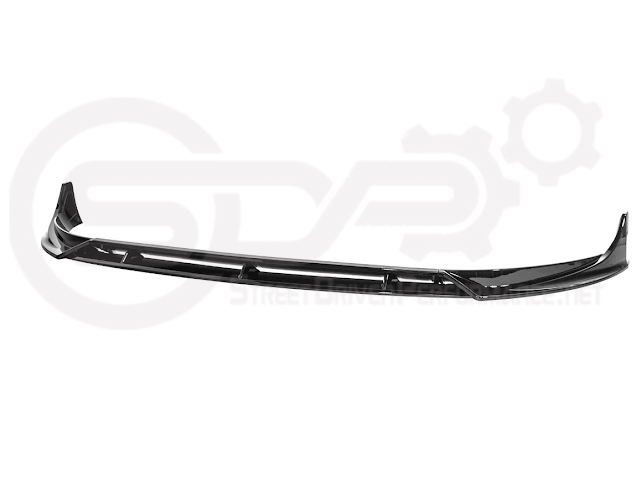 2025-UP TESLA MODEL Y | SDP TRACK STYLE GLOSS BLACK 4 PIECE FRONT LIP SPLITTER GROUND EFFECTS