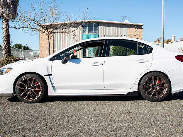 2015-2021 SUBARU WRX / STI “COMPETITION SPORT” VERSION 2 SIDE SKIRTS ROCKER PANEL GROUND EFFECTS