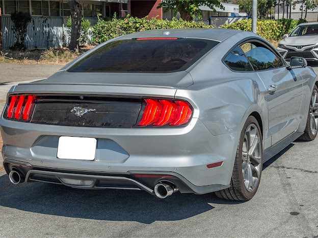 2015-2023 FORD MUSTANG MUFFLER AXLE BACK DUAL BURNT TIPS EXHAUST
