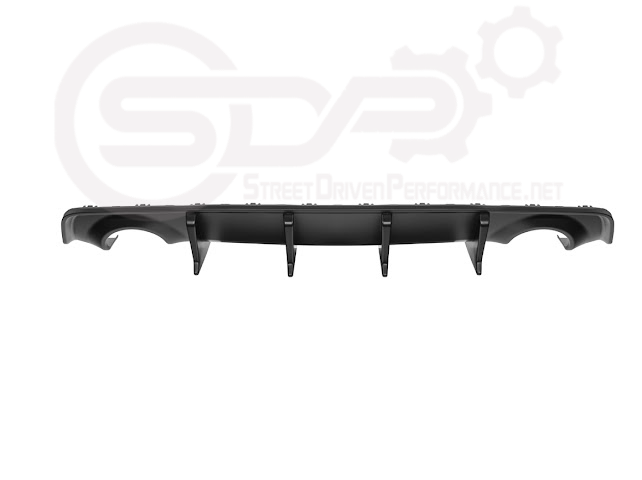 2020-UP DODGE CHARGER WIDEBODY | SRT PERFORMANCE TRACK STYLE REAR BUMPER DIFFUSER