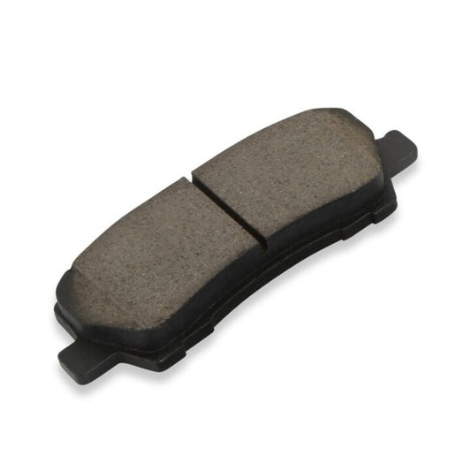Baer Brakes 15-22 Ford Mustang Claw Brake Rear Performance Brake Pads, black with metal backing plates, for enhanced stopping power.
