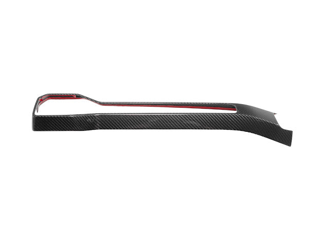 2024-UP FORD MUSTANG S650 | CARBON FIBER PASSENGER SIDE AC OUTLET TRIM COVER PANEL