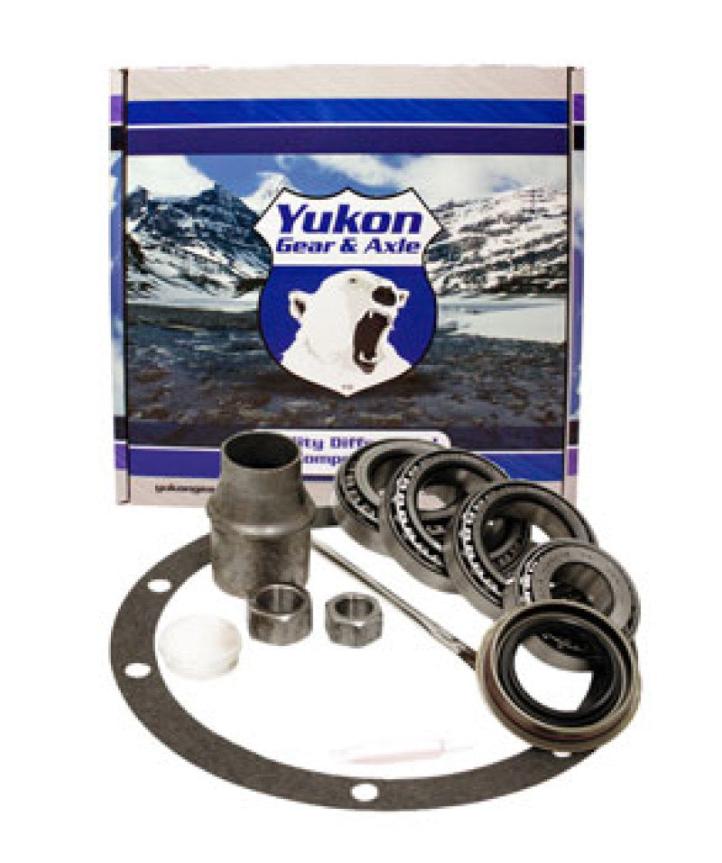 Yukon Gear wheel bearing install kit for Toyota 7.5-inch IFS differential, includes tools for four-cylinder models.