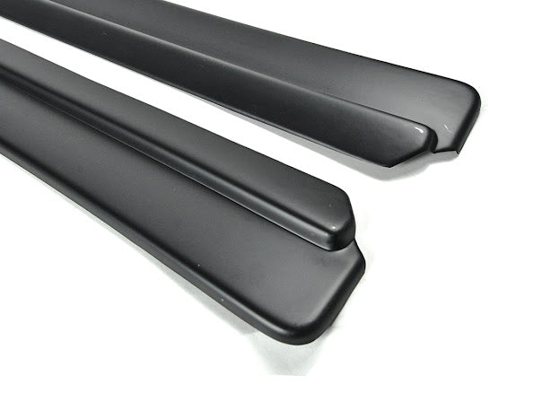 1990-1997 Mazda Miata NA JDM FEED Style PRIMER BLACK Side Skirts Panel Extension Ground Effects