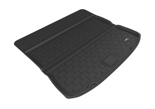 Black 3D MAXpider cargo liner for 2015-2020 Ford Edge, durable rubber floor mat with raised edges for protection.