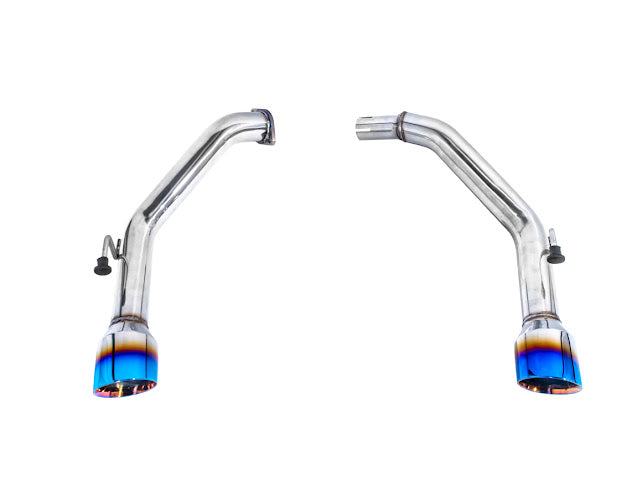 2022+ HONDA CIVC 1.5T & 2023+ ACURA INTEGRA 1.5T | MUFFLER DELETE AXLE BACK EXHAUST KIT (CHROME TIPS OR BURNT BLUE TIPS)