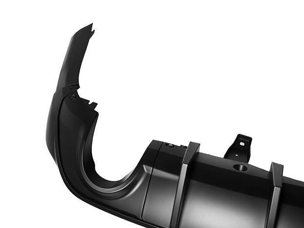 2014+DODGE DURANGO REAR BUMPER DUAL TIPS DIFFUSER