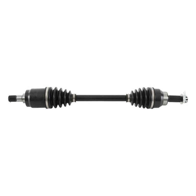 All Balls Racing front right axle for Honda Pioneer 700 14-23, durable 8-ball design, shown in close-up image.