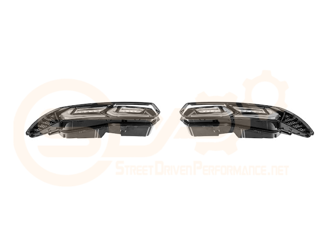 2014-2019 CORVETTE C7 SMOKE / CLEAR LENS REAR TAILLIGHT