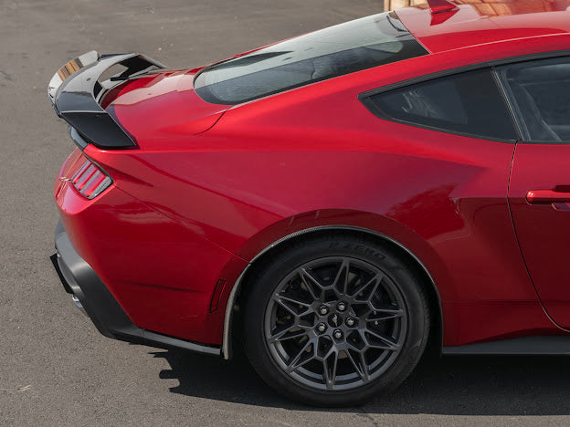 2024-Up Ford Mustang S650 | GT Style Rear Trunk Wing Wickerbill Spoiler