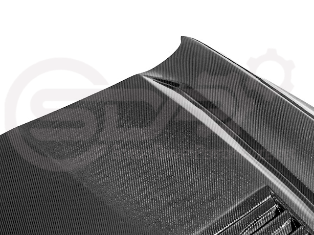 2020-Up Cadillac CT5 / CT5-V / CT5-V Blackwing | “CTS-V, V3” Style CARBON FIBER Front Vented Hood