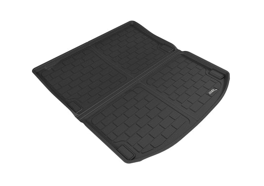 Black 3D MAXpider cargo liner for 2017-2019 Audi A4 and S4, durable rubber floor mat with textured surface.