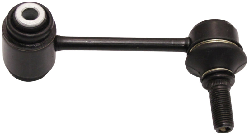 Moog Lexus GS430 rear sway bar endlink, automotive suspension part, close-up view of the sway bar link for rear suspension.