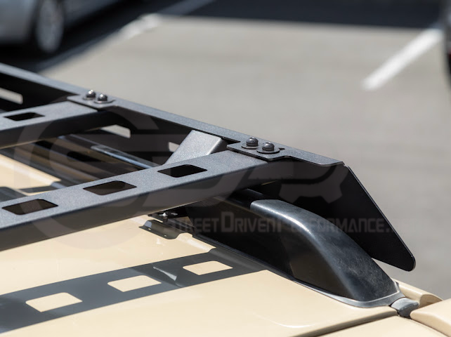 2010-2024 Toyota 4Runner | Carbon Steel Black Top Roof Rack Cargo Carrier