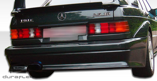 1984-1993 Mercedes 190 W201 Duraflex Evo 2 Wide Body Rear Bumper Cover - 1 Piece