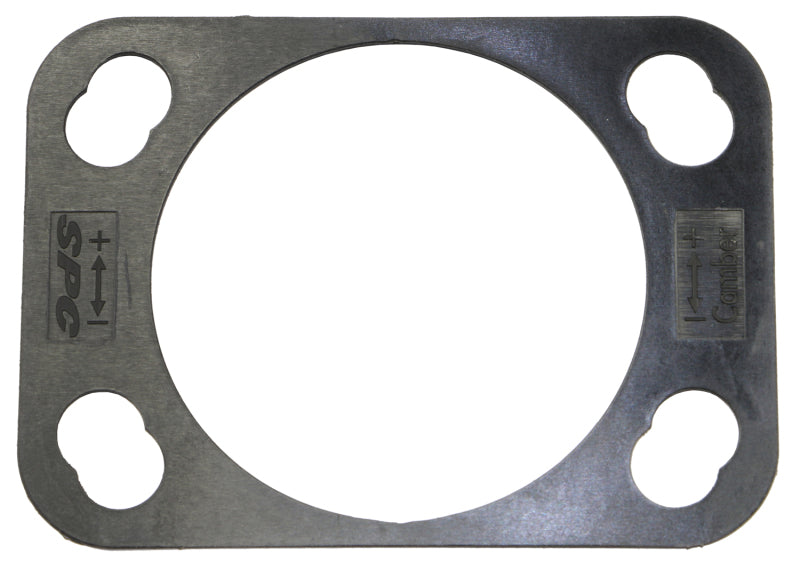 Moog 15-20 Honda Fit rear alignment shim for suspension and wheel alignment adjustment, shown in close-up image.