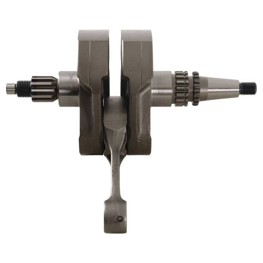 Hot Rods 07-08 KX 450 F Stroker Crankshaft for motocross bikes, showing the precision-machined metal crankshaft component.