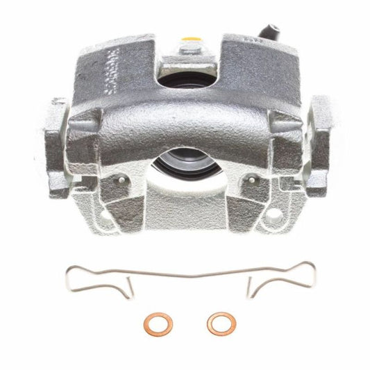 PowerStop rear left OE brake caliper with bracket for Volvo XC90 2013-2014, designed for reliable vehicle braking performance.