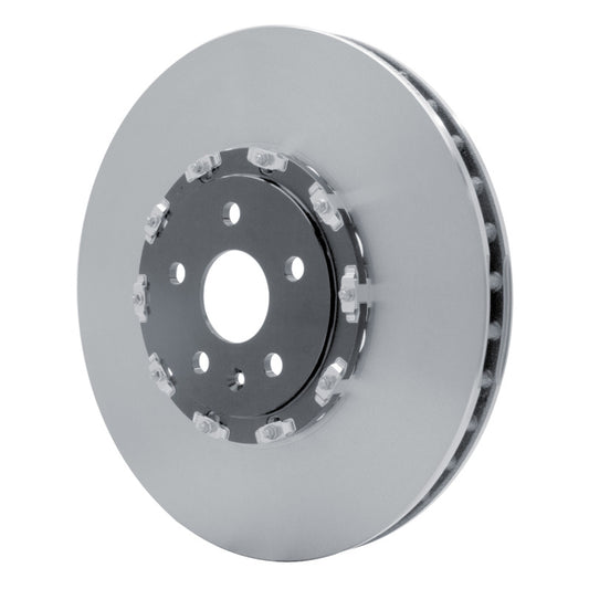 DFC 16-24 Cadillac CTS front brake rotor with high-carbon alloy and cryo-processed coating for improved performance.