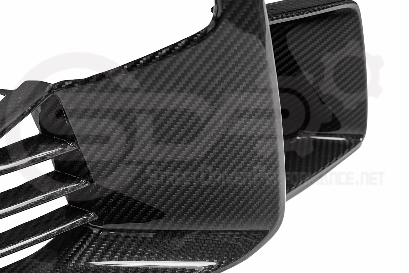 2025-Up Cadillac CT5-V Blackwing | CARBON FIBER Front Bumper Lower Side Air Ducts Inserts Replacements Pair
