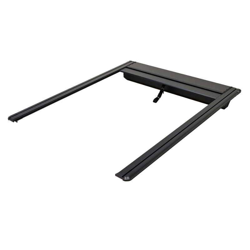 Westin roll-up tonneau cover in black installed on a Ford F-250/F-350/F-450/F-550 SD with a 6ft 10in bed