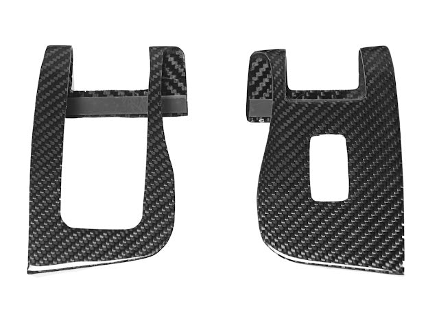 2020-UP TESLA MODEL 3 & Y CARBON FIBER INTERIOR DOOR GLASS LIFTING PANEL COVER