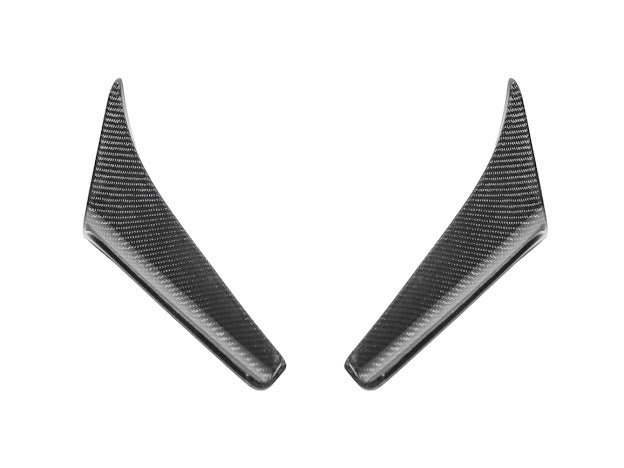 2020-Up Toyota GR Supra A90 A91 | SDP Performance Style CARBON FIBER Front Bumper Canard Splitter (Pair)