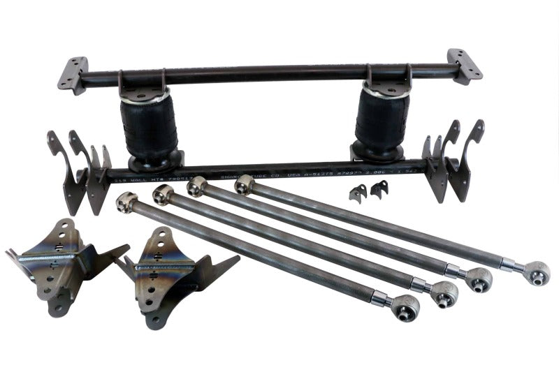 Ridetech Universal Weld-On HD 4-Link suspension package for 3.5-inch axle diameter, shown with welded metal components.
