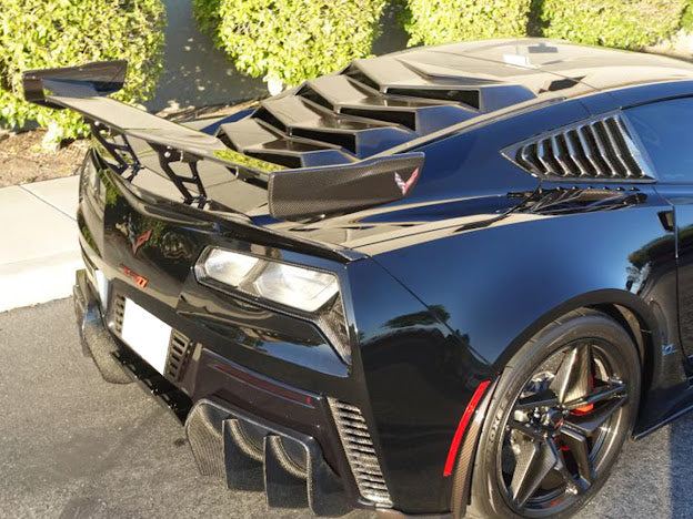 *BRAND NEW OPEN BOX / DISCOUNTED* 2019 CHEVROLET CORVETTE C7 ZR1 | CARBON FIBER REAR LID BASE SPOILER WING