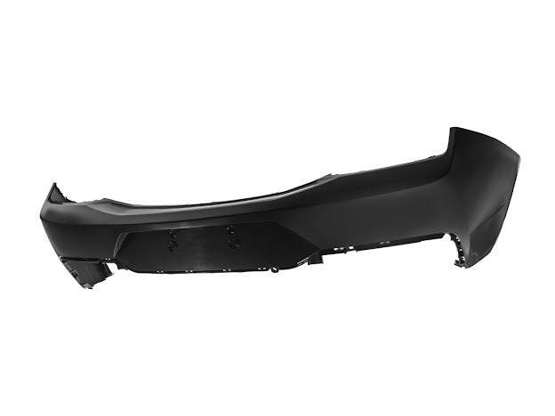 2024-Up Ford Mustang S650 | Factory Style PRIMED BLACK Rear Bumper Cover Replacement