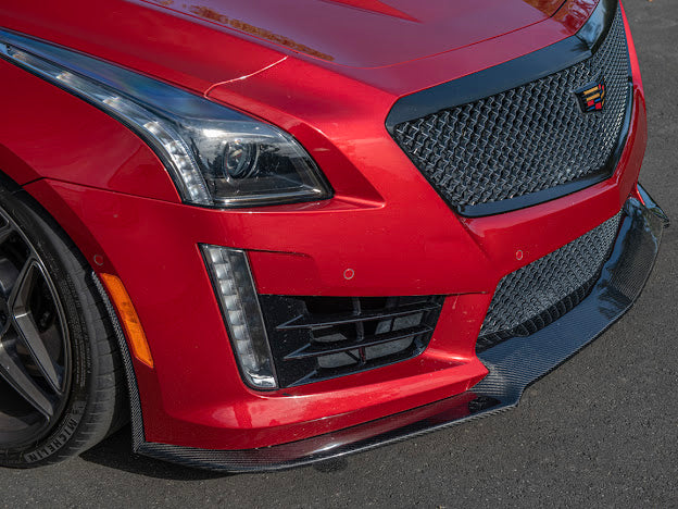 2016+ Cadillac CTS-V V3 - Front Lip Splitter Ground Effects