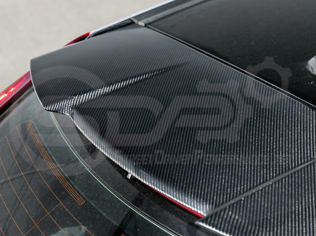 *IMPERFECTION / DISCOUNTED* 2009-2015 Cadillac CTS-V V2 Wagon - Carbon Fiber Trunk Lid Spoiler / Wing
