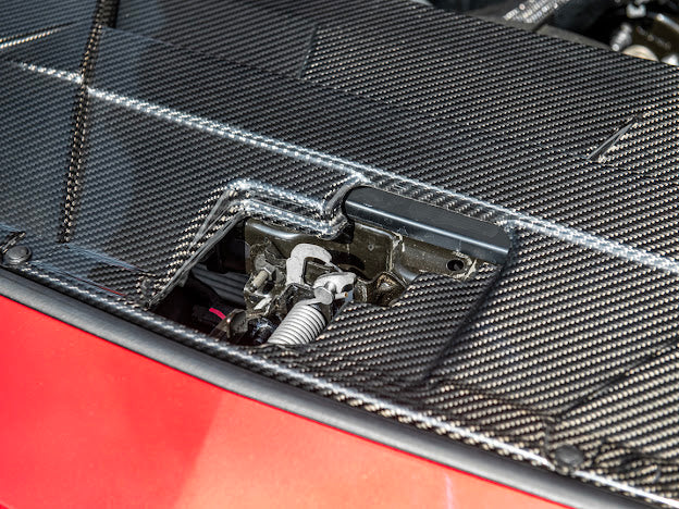 2024-UP MUSTANG S650 | CARBON FIBER ENGINE BAY RADIATOR PANEL TRIM REPLACEMENT