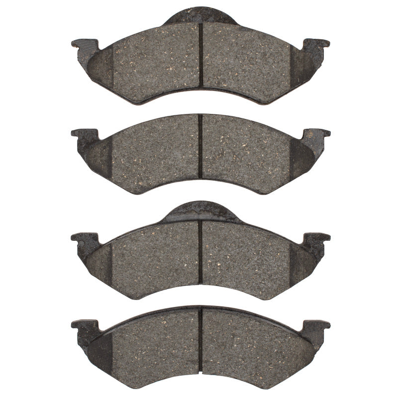 Front ceramic brake pads for Dodge Durango from R1 Concepts, OE quality brake pads with durable ceramic material.