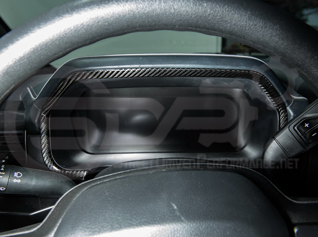 2021-UP FORD F-150 | FACTORY STYLE CARBON FIBER REAR AIR VENT & POWER OUTLET FACEPLATE COVER
