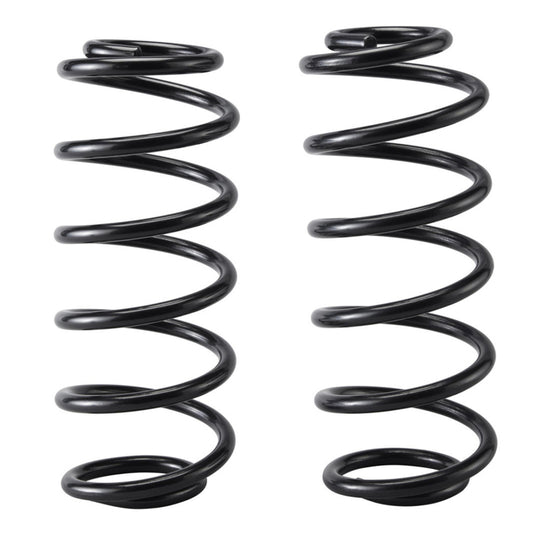 Old Man Emu ARB Jeep Wrangler JL rear coilover springs with 2-inch lift, designed for enhanced off-road performance.